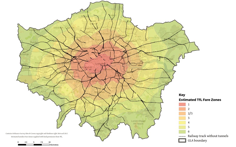 Available rail lines for development